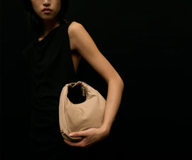 Lightweight Nylon Hobo Crossbody Bag with Wide Adjustable Strap