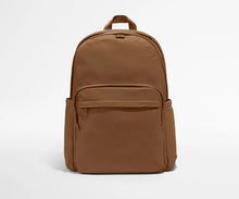 Load image into Gallery viewer, Lightweight Water-Resistant Nylon Backpack with Multi-Pocket Design