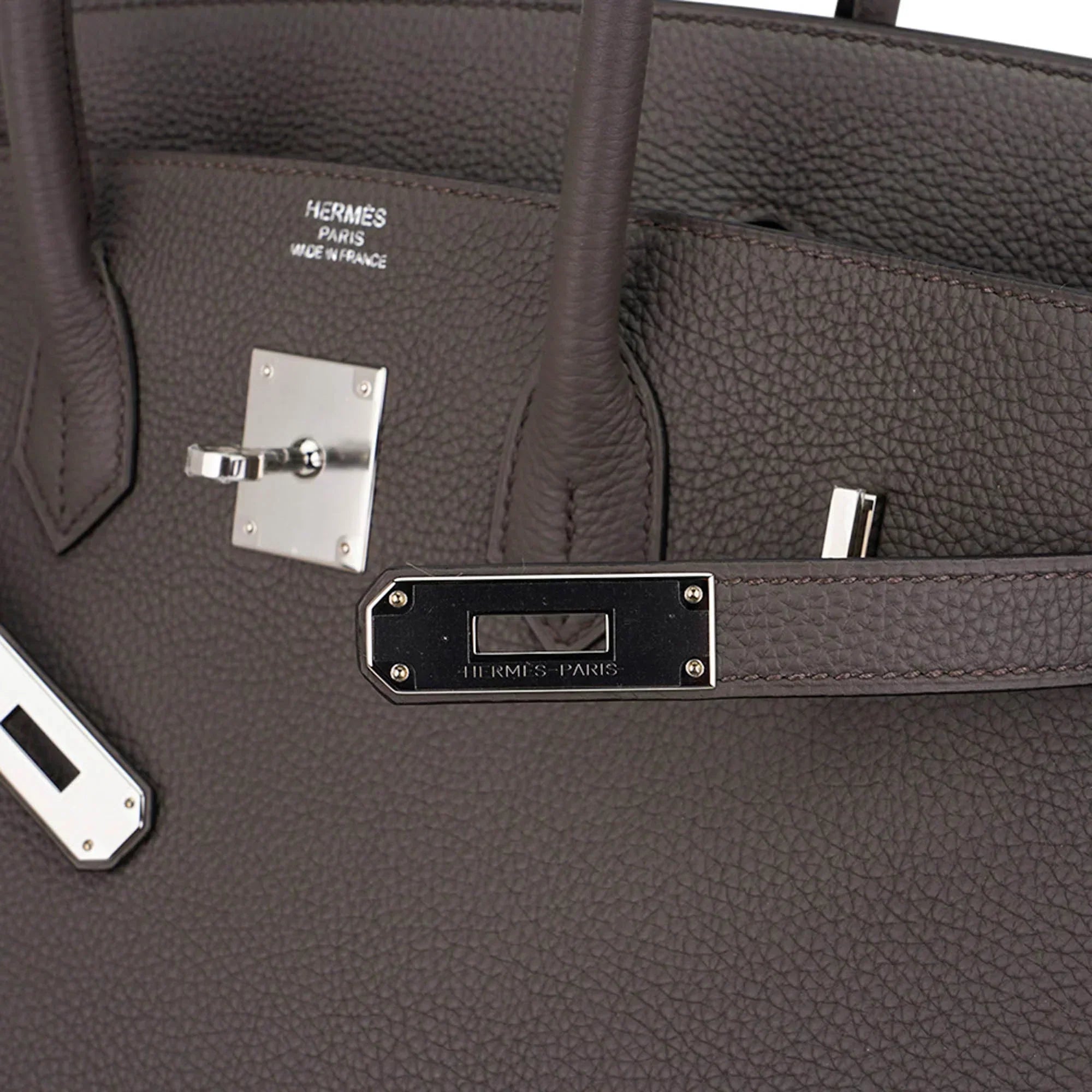 Birkin 35 Bag Etain Togo Leather with Palladium Hardware