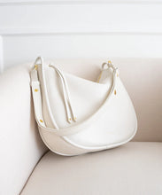 Load image into Gallery viewer, Adjustable Strap Pebbled Leather Hobo Bag