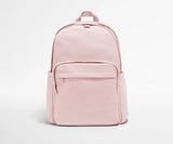 Lightweight Water-Resistant Nylon Backpack with Multi-Pocket Design