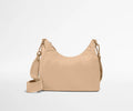 Lightweight Nylon Hobo Crossbody Bag with Wide Adjustable Strap