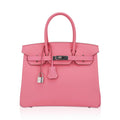 Birkin 30 Bag Rose Confetti Epsom Leather with Palladium Hardware