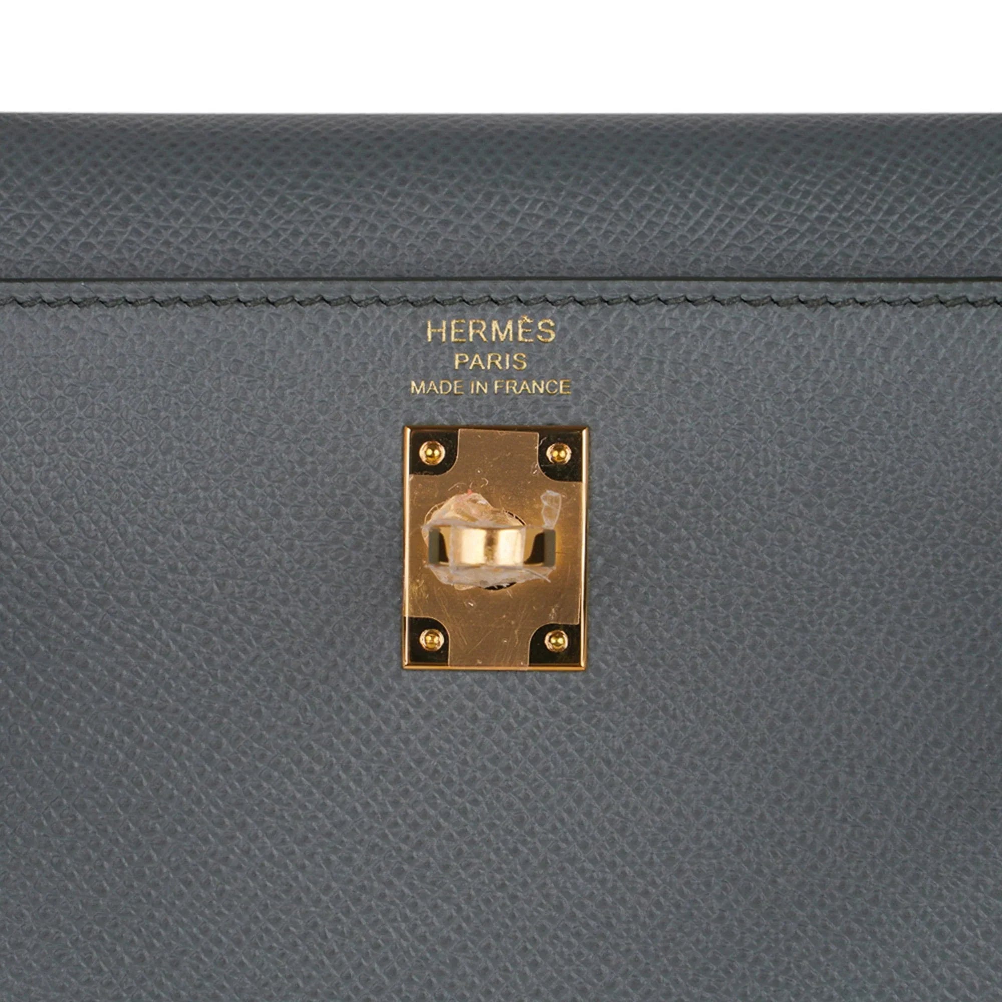 Kelly Sellier 25 Bag Vert Amande Gold Hardware Epsom Leather