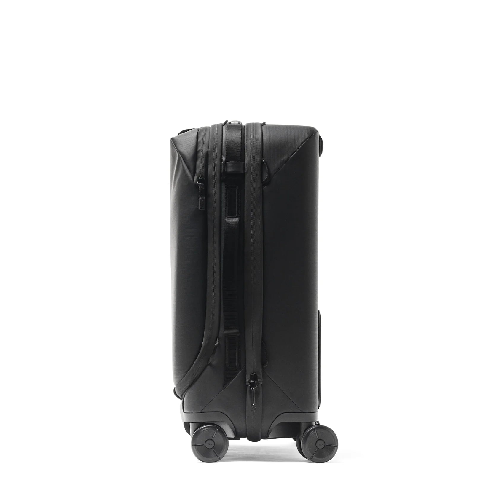 Lightweight Soft-Sided Spinner Suitcase with Multi-Pocket Organization