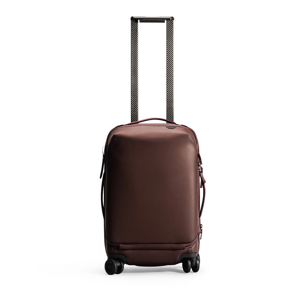 Lightweight Soft-Sided Spinner Suitcase with Multi-Pocket Organization